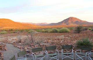 Etendeka Mountain Camp - Dining